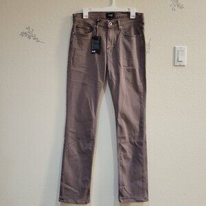 NWT Paige Federal Slim Straight Jeans in Vintage Dusty Plum Size 31